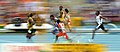 7.9 - 13.9: Il giamaican Usain Bolt en la cursa d'eliminaziunn en il 14avel campiunadi mundial d'atletica leva a Moscau.