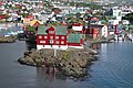 Tinganes, Færøernes gamle tingsted, er i dag som tidligere landets politiske centrum