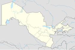 Jizaque está localizado em: Uzbequistão