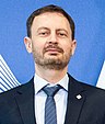 Visit of Eduard Heger, Slovak Prime Minister, to the European Commission (cropped)