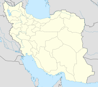 Perzepolis na mapi Irana