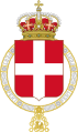 Lesser coat of arms from 1890 to 1929