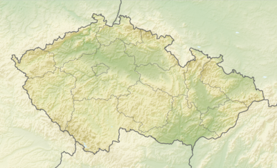 Location map Czech Republic