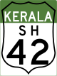 State Highway 42 (Kerala) shield}}