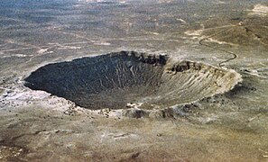 Cràter simple (Meteor Crater, USA)