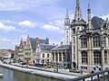 Gent Lys Nehri ve tarihi merkez