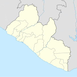 Liberya üzerinde Monrovia