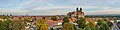 22. Panoráma a quedlinburgi kastéllyal és a Szent Szerváciusz-templommal. Quedlinburgot 922. április 22-én említik először I. Henrik német király egyik oklevelében (Szász-Anhalt, Németország) (javítás)/(csere)
