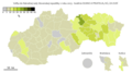 Volebné výsledky vo voľbách do NR SR 2023 (ako koalícia s OĽANO a ZA ĽUDÍ)