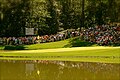 Situation fra hul 9 på den berømte bane i Augusta, USA, hvor The Masters Tournament spilles hvert år.