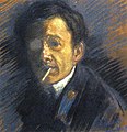 Q1362480 zelfportret door Joeri Annenkov geboren op 11 juli 1889 overleden op 12 juli 1974
