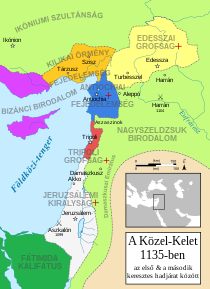 A Közel-Kelet 1135-ben