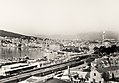 Željeznički kolodvor u Splitu oko 1955. g.