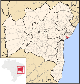 Kaart van Salvador