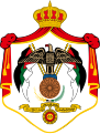 hawk in the Coat of arms of Jordan