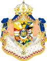 Coat of arms as King of Naples.
