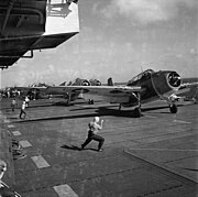 Monterey, durante o Tufão Cobra junho de 1944