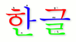 Chữ "Hangul" viết bằng Hangul