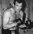 O boxeador no ano 1960.