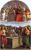 Η Στέψη της Παναγίας 1502–3 (Βατικανή Πινακοθήκη)