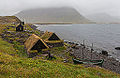 Image 10A maritime museum located in the village of Bolungarvík, Vestfirðir, Iceland, showing a 19th-century fishing base with a typical boat of the period and associated industrial buildings: an example of a very small museum