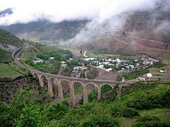 Một đoạn đường sắt xuyên Iran