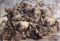 Peter Paul Rubens, La batalla d'Anghiari segons Leonardo da Vinci