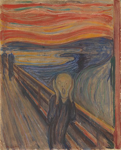 The Scream by Edvard Munch - 1893.
