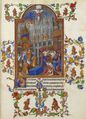 Karácsonyi Szentmise, Limbourg fivérek: Les Très Riches Heures kódex (15. század)
