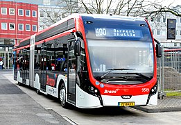 Bus listrik di Eindhoven, Belanda