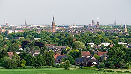 Uitzicht op Krefeld