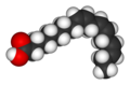 Molècula d'àcid linolènic