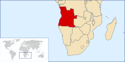 Анголи: історичні кордони на карті