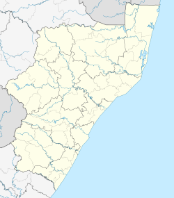 Durban trên bản đồ KwaZulu-Natal