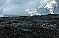 Lava ikiingia Pasifiki katika Kisiwa Kikubwa cha Hawaii