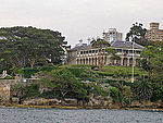Admiralty House i Sydney är generalguvernörens sekundärresidens.