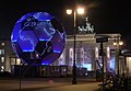 Fußball Globus und Fan-Fest in Berlin
