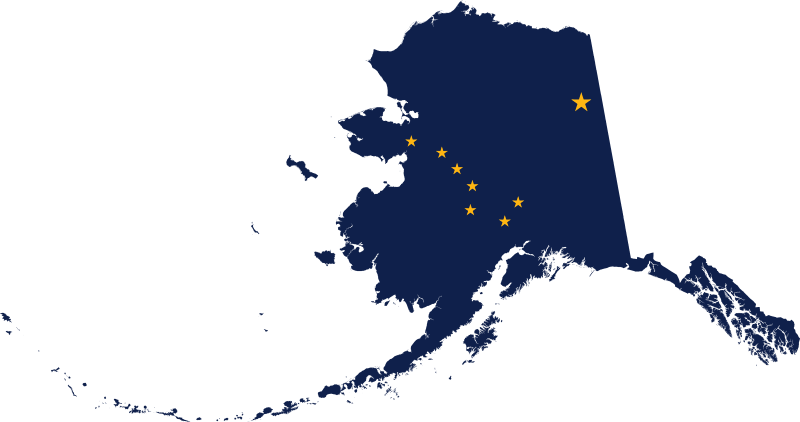 File:Flag map of Alaska.svg