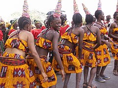 पूर्वी नायजेरिया मधील जिगिदा नृत्य