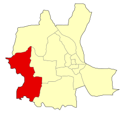 Location of Kamboul within Phnom Penh