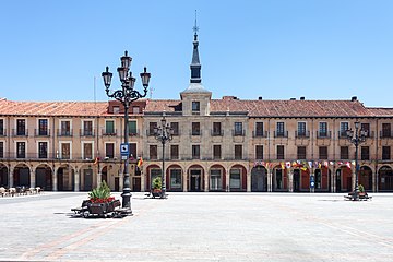 Vista de la plaza