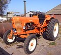 Orange tractors