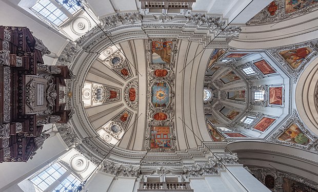 Salzburg Cathedral, Austria.