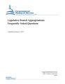 R43397 - Legislative Branch Appropriations - Frequently Asked Questions