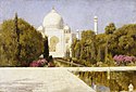 Depiction of Taj Mahal by orientalist painter Edwin Lord Weeks. The Walters Art Museum.