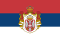 Zastava Srbije, 1882-1918