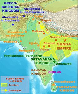 Wilayah kekuasaan Kekaisaran Sunga