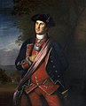 George Washington in uniforme, come colonnello del Primo Reggimento Virginia (1772)