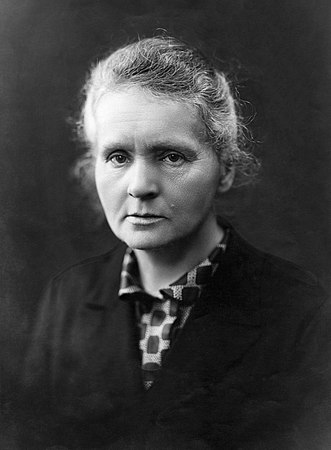 Marie Curie by Henri Manuel, restored by FMSky