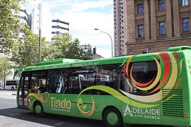 Bus listrik di Adelaide, Australia